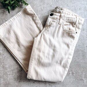 Current/Elliott Slim 1970's Low Rise Bell Tan Jean Size 0/25
